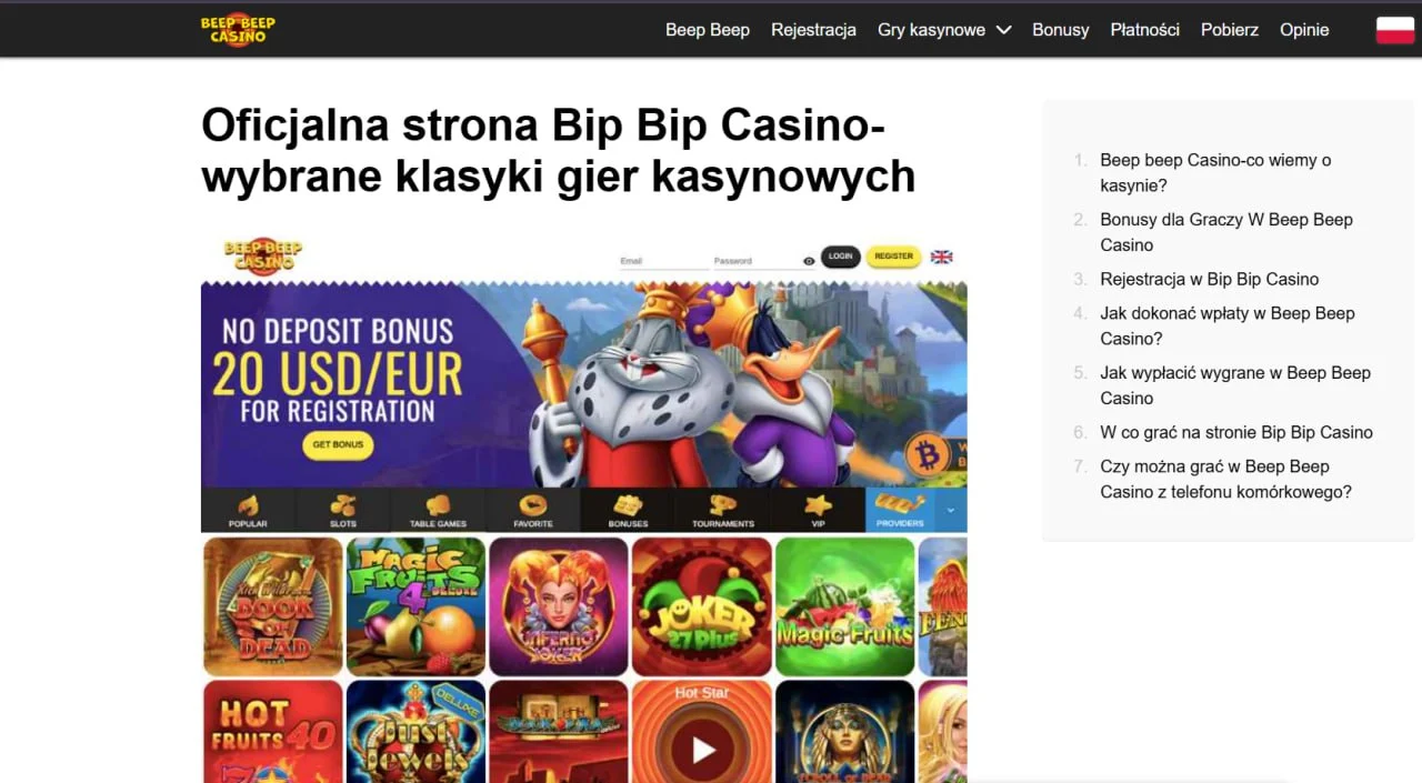 Beep Beep Casino